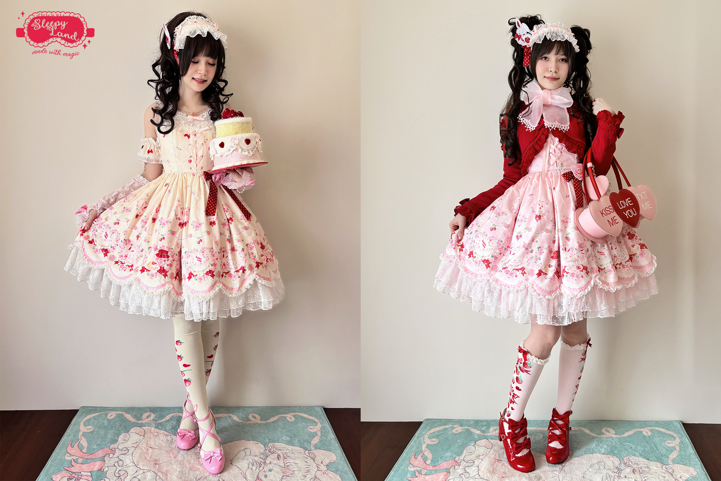 deposit preorder | sugar bunnies rose garden teatime Jumperskirt + KC Set | delivery in June 2025