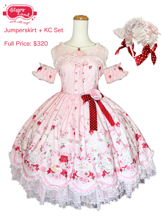 full price preorder | sugar bunnies rose garden teatime Jumperskirt + KC Set | delivery in June 2025