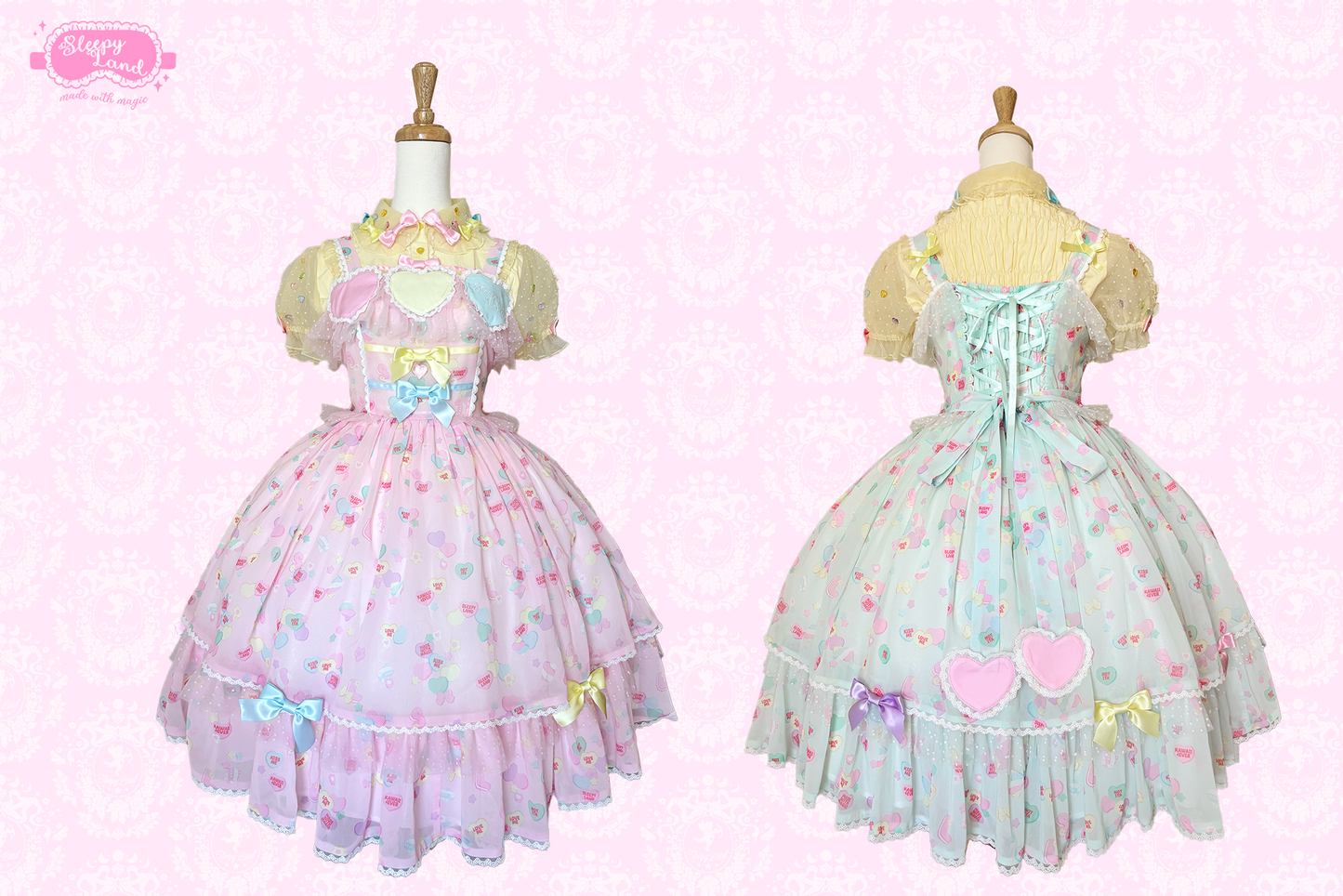 deposit preorder | sweetie marshmallows Jumperskirt + KC Set | delivery in February 2025