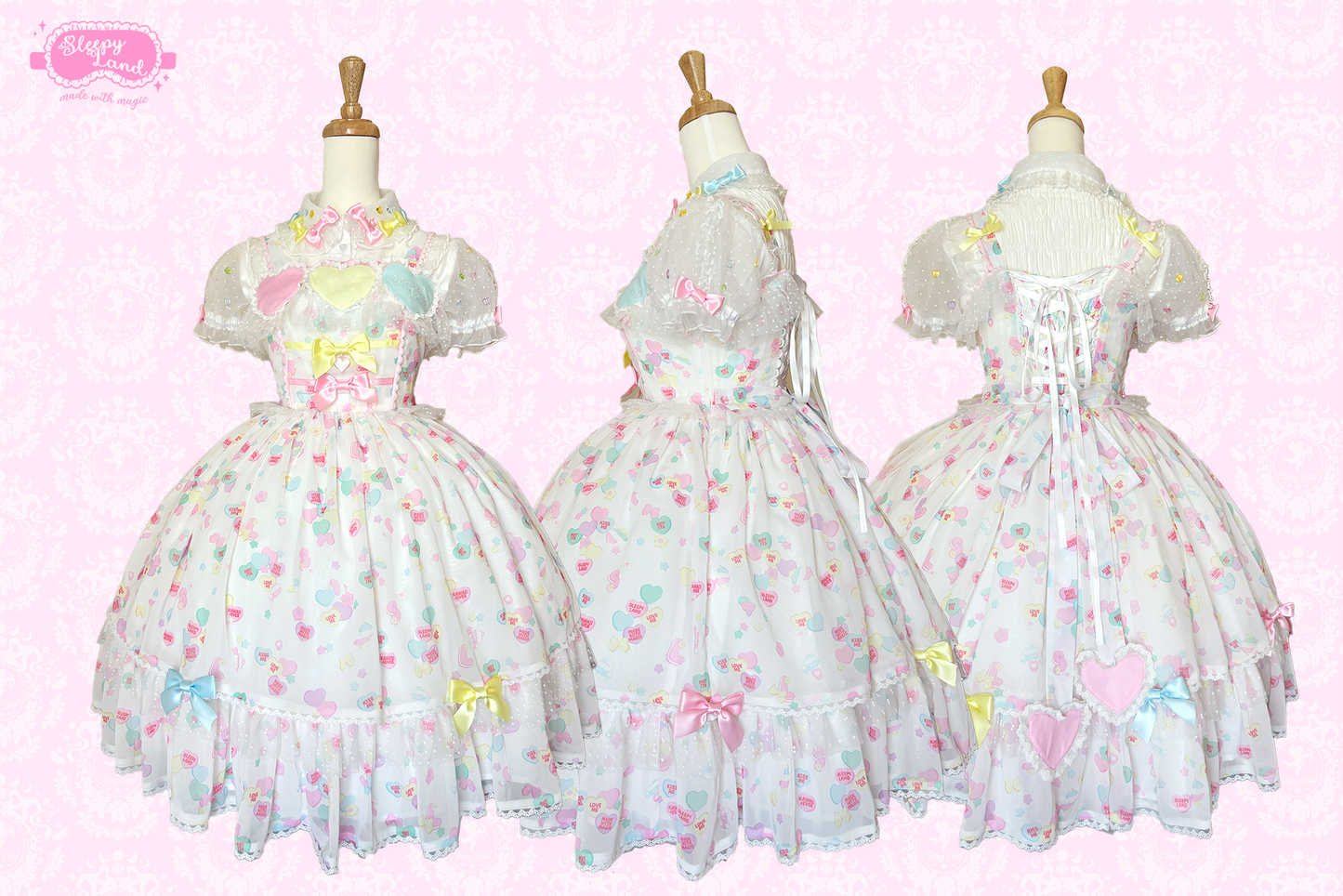 deposit preorder | sweetie marshmallows Jumperskirt + KC Set | delivery in February 2025