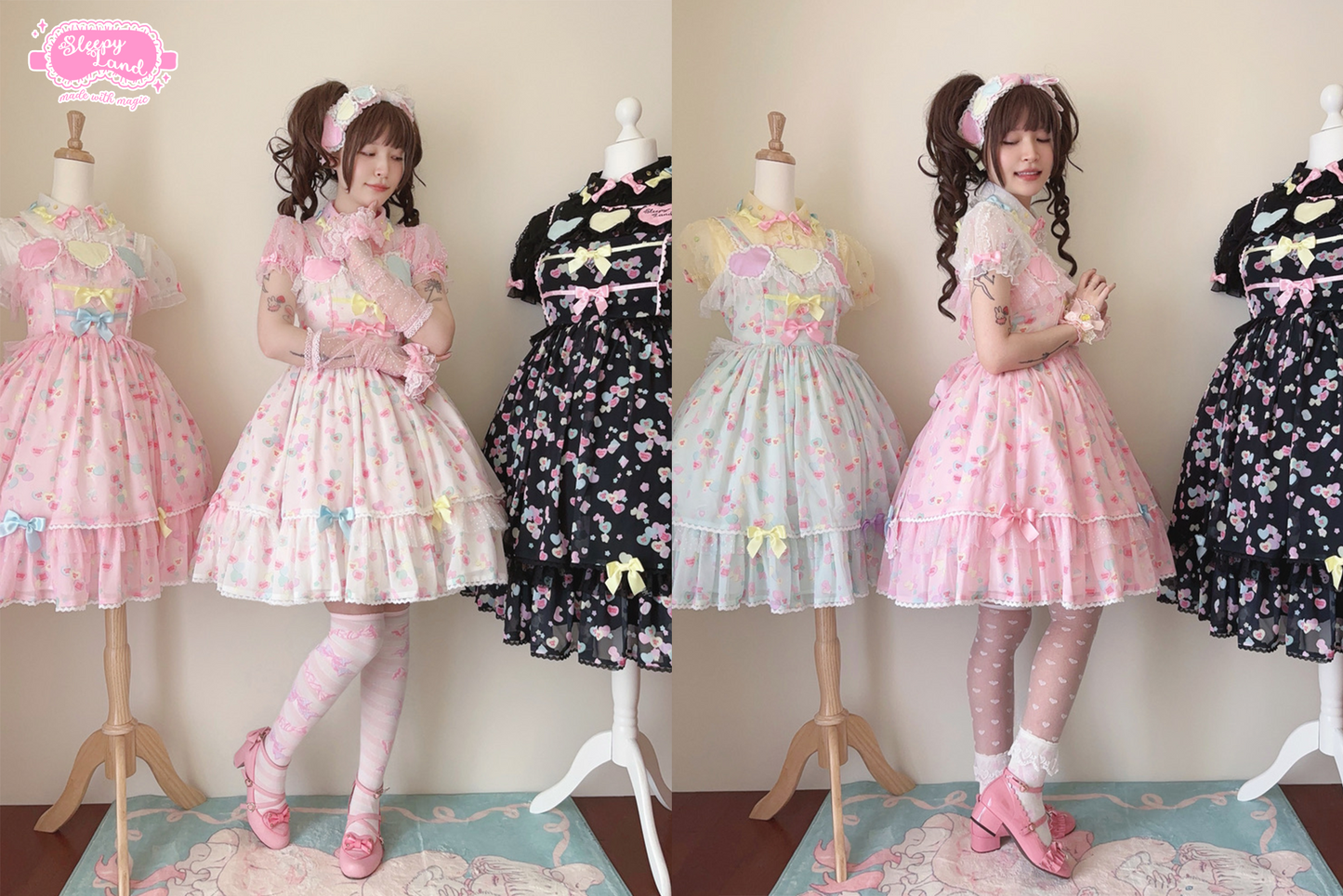 deposit preorder | sweetie marshmallows Jumperskirt + KC Set | delivery in February 2025