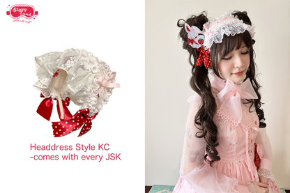 deposit preorder | sugar bunnies rose garden teatime Jumperskirt + KC Set | delivery in June 2025